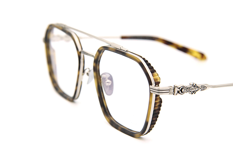 Hotation Eyeglasses Tortoise Silver