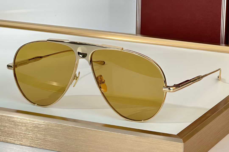 JMMA090 Sunglasses Gold Yellow