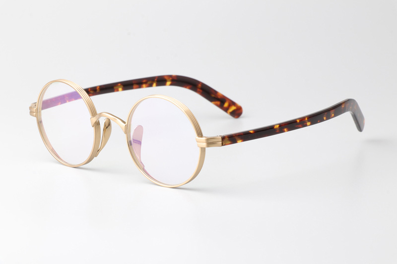 JZ10881 Eyeglasses Gold Tortoise