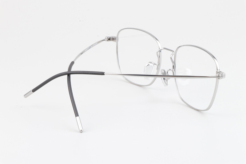 JZ5313 Eyeglasses Silver Black