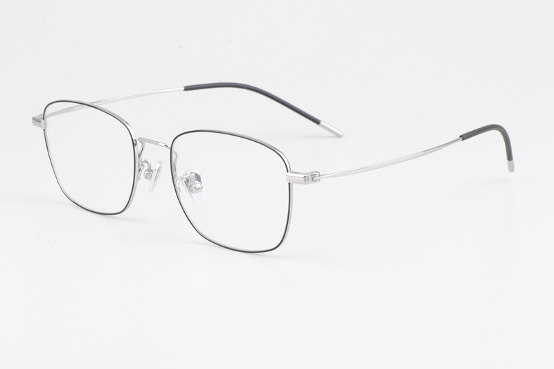 JZ5313 Eyeglasses Silver Black