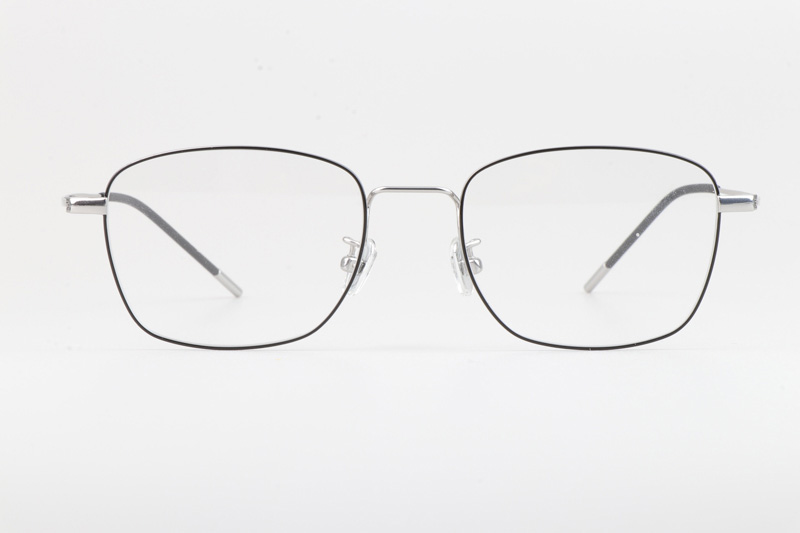 JZ5313 Eyeglasses Silver Black