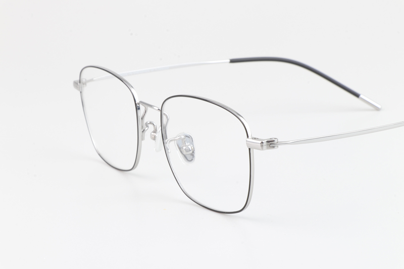 JZ5313 Eyeglasses Silver Black