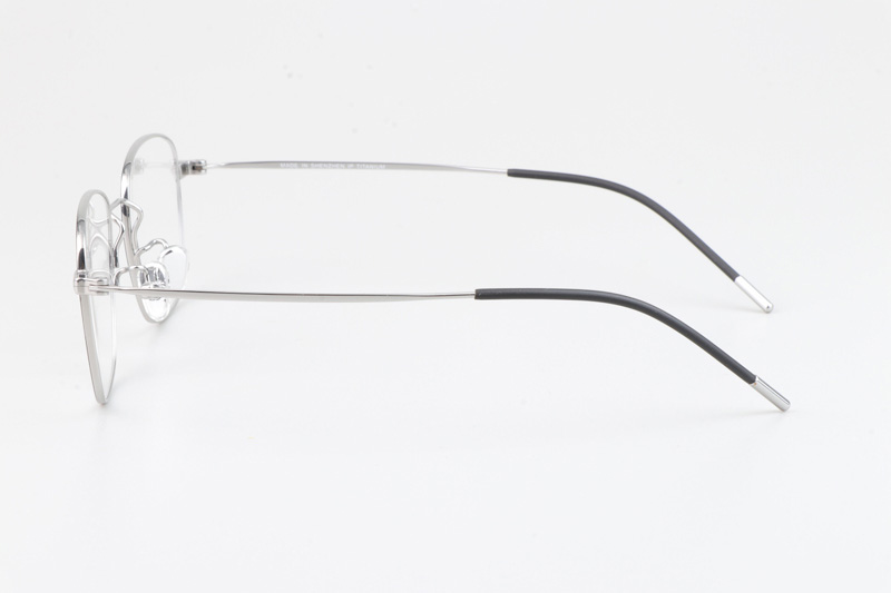 JZ5313 Eyeglasses Silver Black