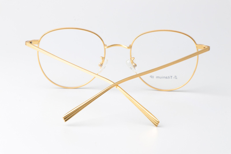 JZ8030 Eyeglasses Black Gold