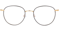 JZ8030 Eyeglasses Black Gold