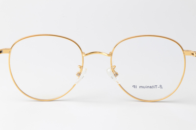 JZ8030 Eyeglasses Black Gold