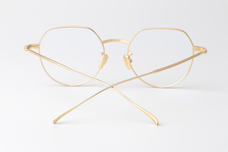 JZ8033 Eyeglasses Gold