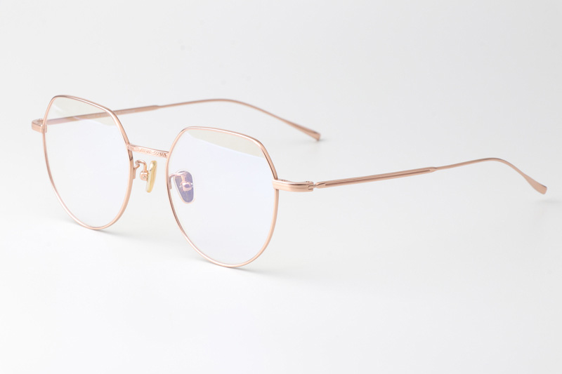 JZ8033 Eyeglasses Rose Gold