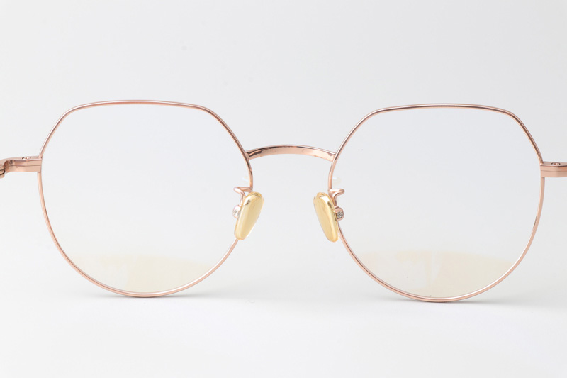 JZ8033 Eyeglasses Rose Gold