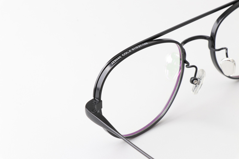 JZ8040 Eyeglasses Black