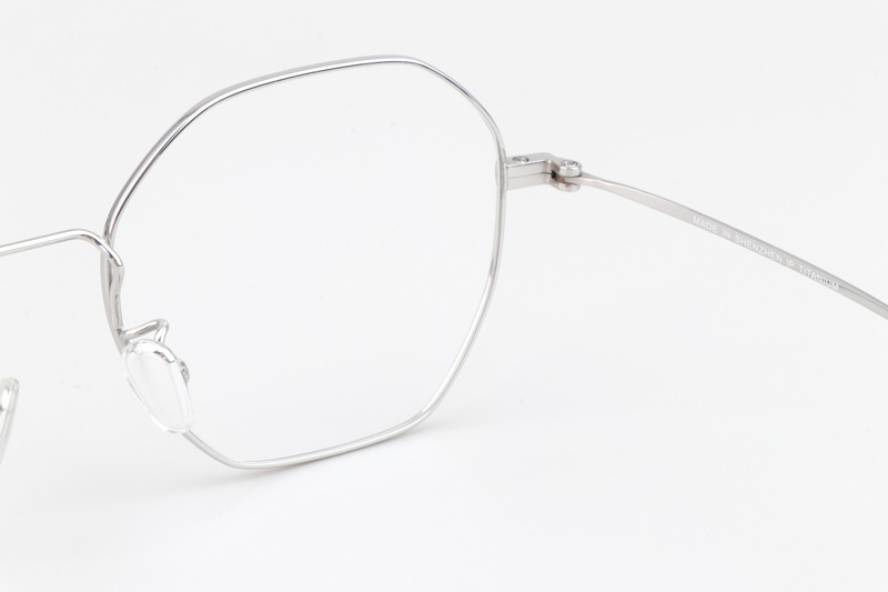 JZ8042 Eyeglasses Black Silver