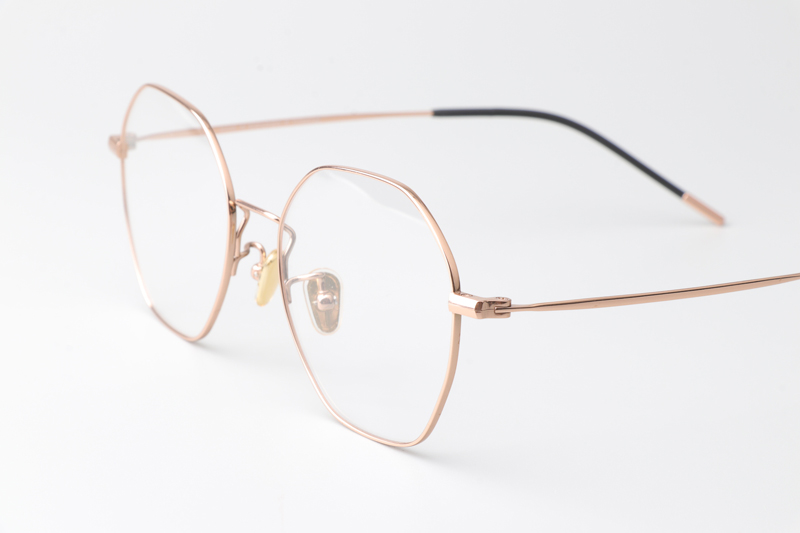 JZ8042 Eyeglasses Rose Gold