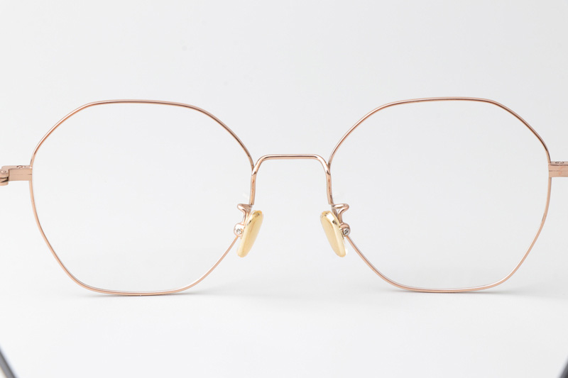 JZ8042 Eyeglasses Rose Gold