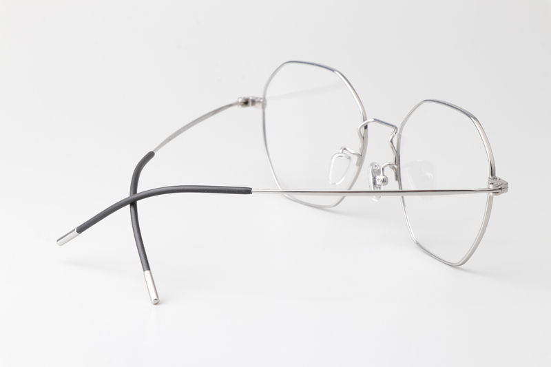 JZ8042 Eyeglasses Silver