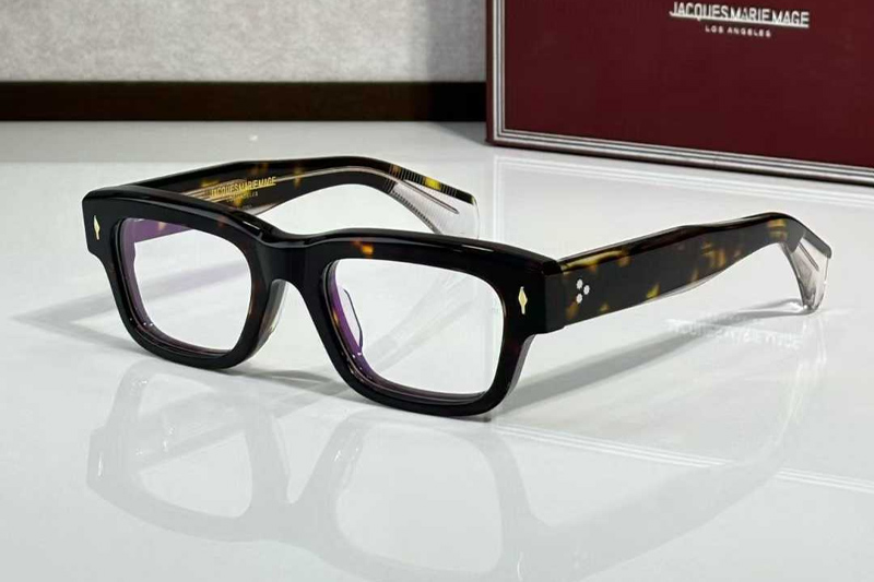 Jeff I Eyeglasses Tortoise Transparent