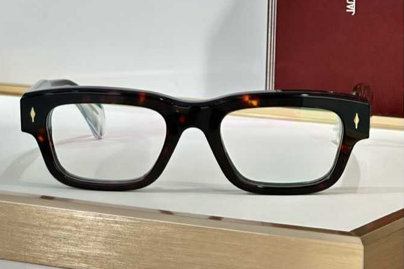 Jeff I Eyeglasses Tortoise Transparent