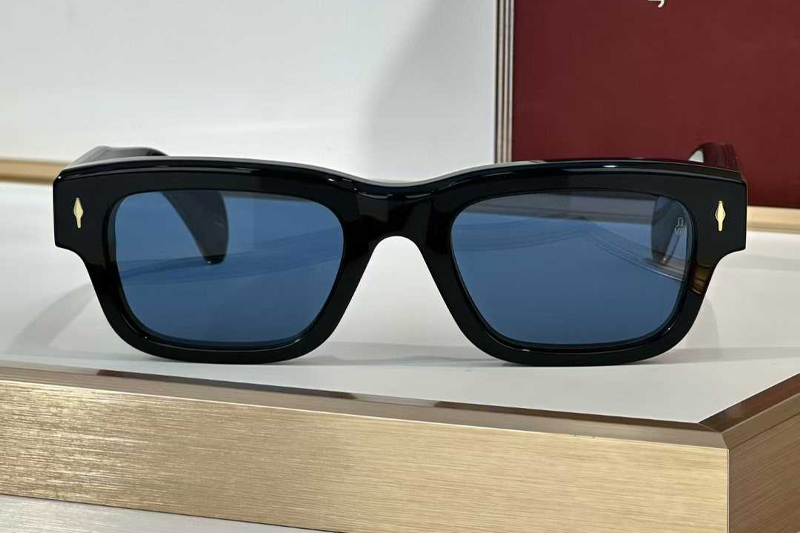 Jeff I Sunglasses Black Blue