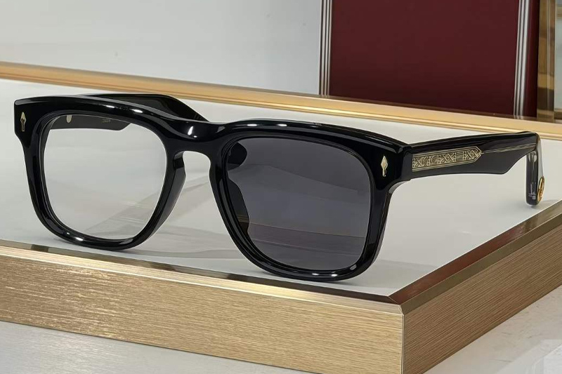 Junction Butte Sunglasses Black Photochromic Gray