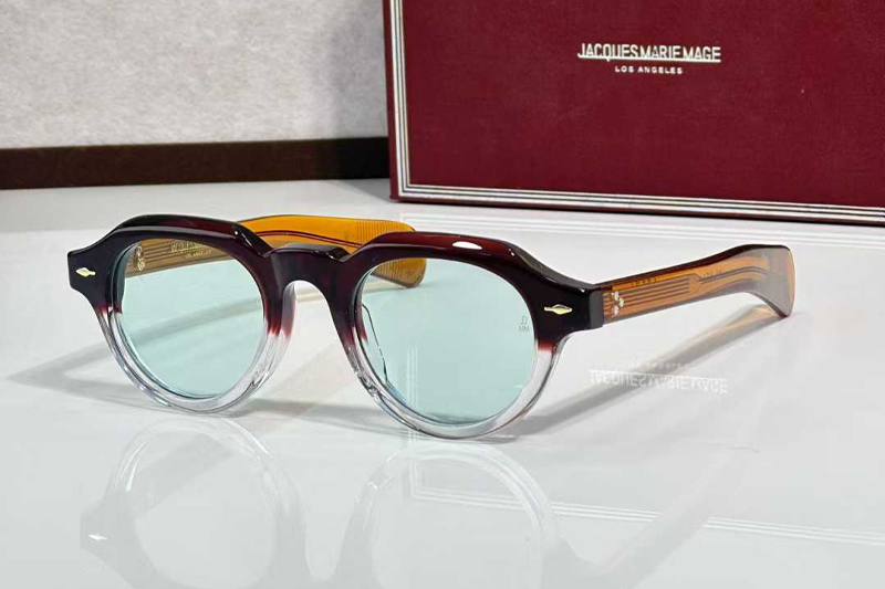 Kellerman Sunglasses Red Transparent Light Blue