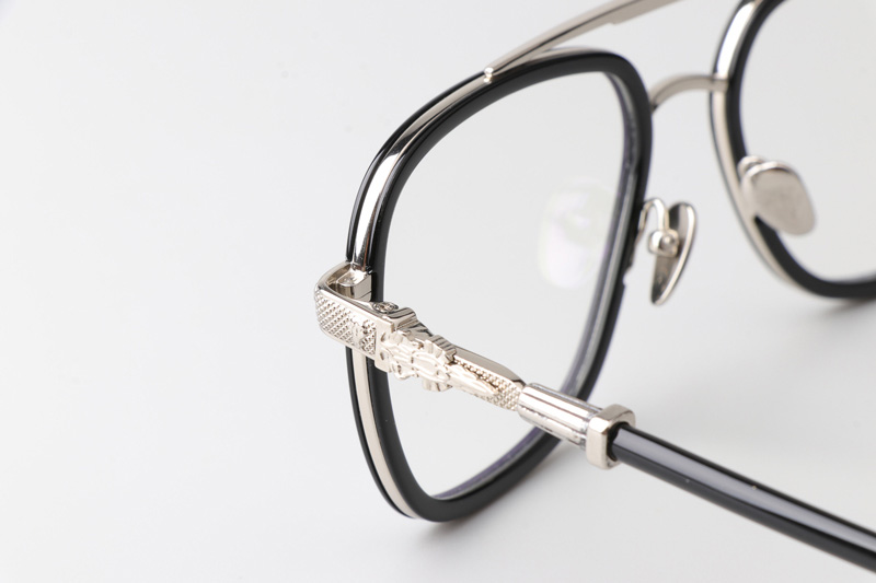 Klls1090 Eyeglasses Black Silver