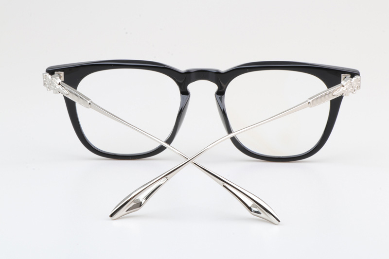 Klls1093 Eyeglasses Black Silver