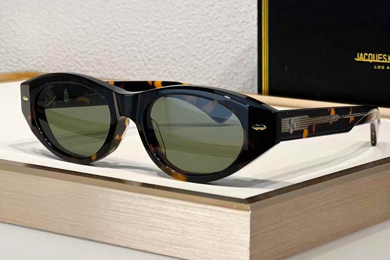 Krasner Sunglasses Tortoise Green