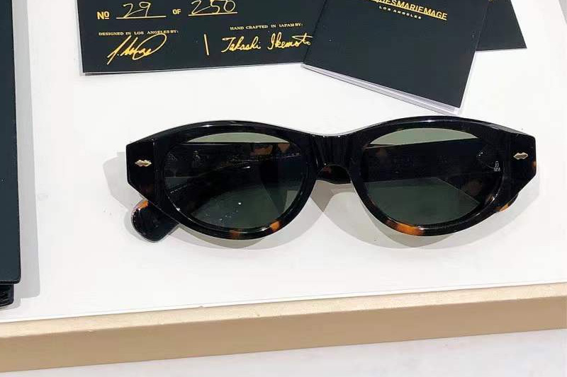 Krasner Sunglasses Tortoise Green