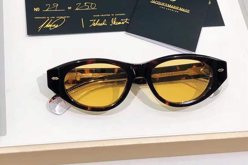 Krasner Sunglasses Tortoise Yellow