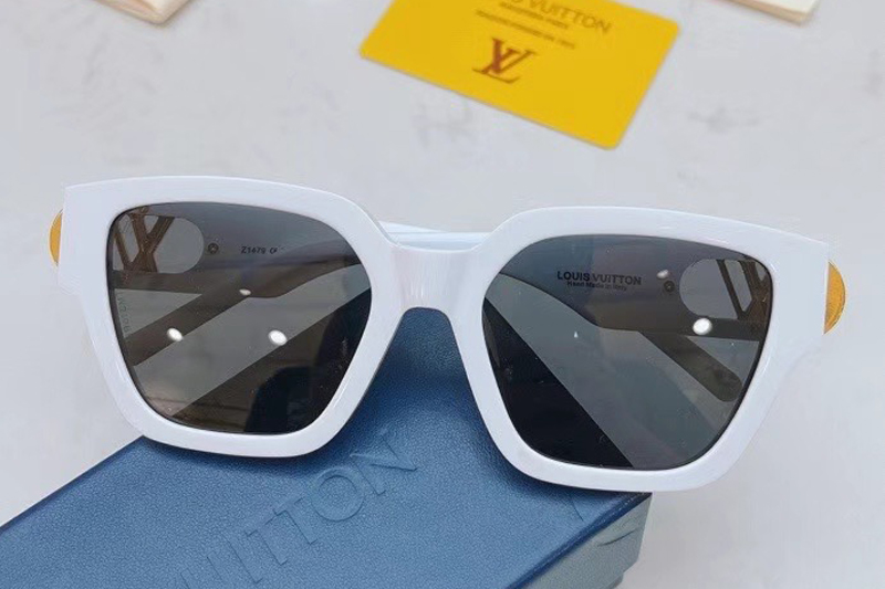 L-V Z1479 Sunglasses In White