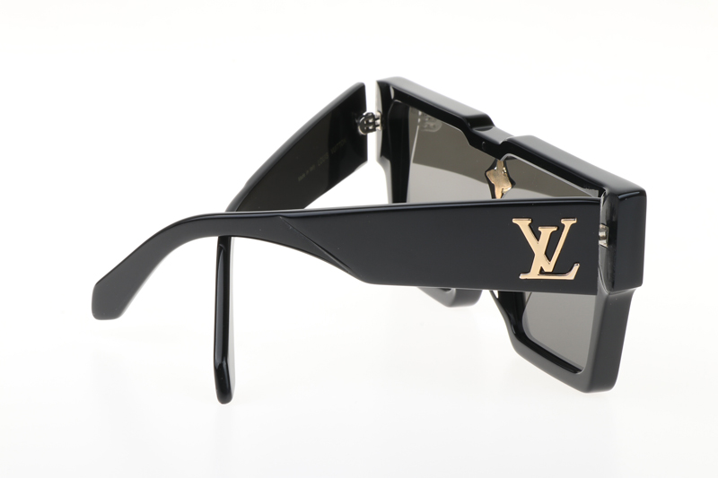 Louis Vuitton Men's Sunglasses Z1597E Black Frame/Clear Lens used LV