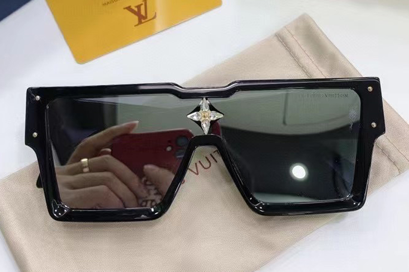 L-V Z1547E Sunglasses In Black Mirror