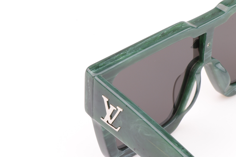 L-V Z1547E Sunglasses In Green Grey