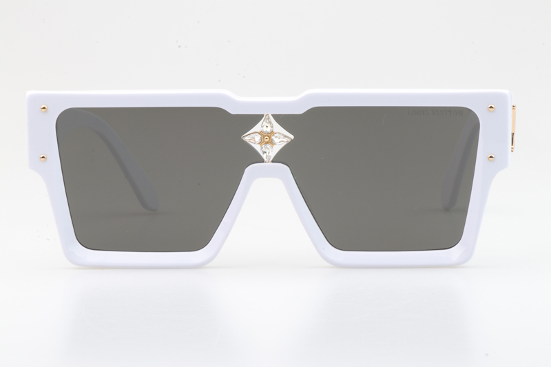 L-V Z1547E Sunglasses In White Grey