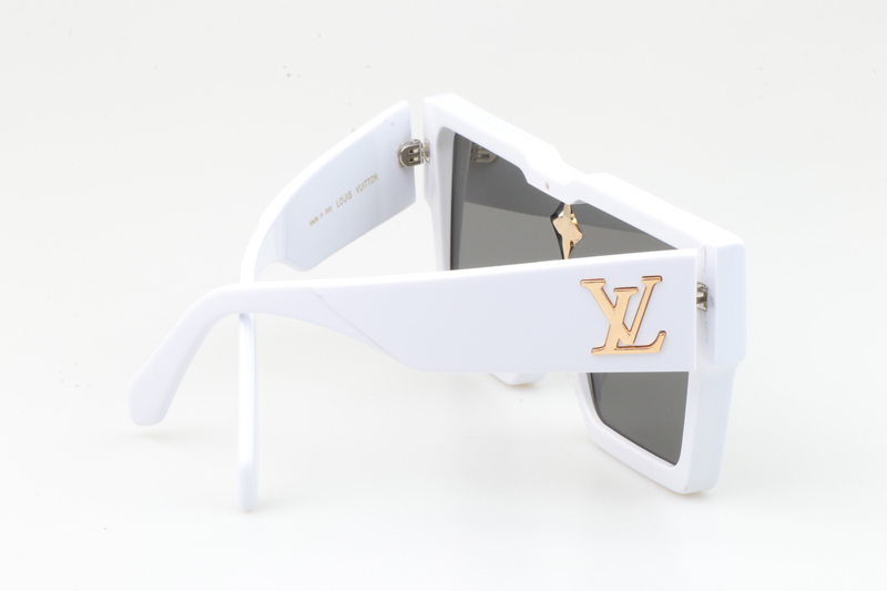 L-V Z1547E Sunglasses In White Grey