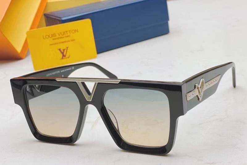 L-V Z1609E Sunglasses In Black Silver