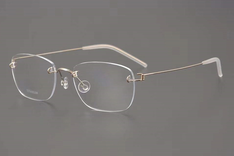 LB0297 Eyeglasses Gold