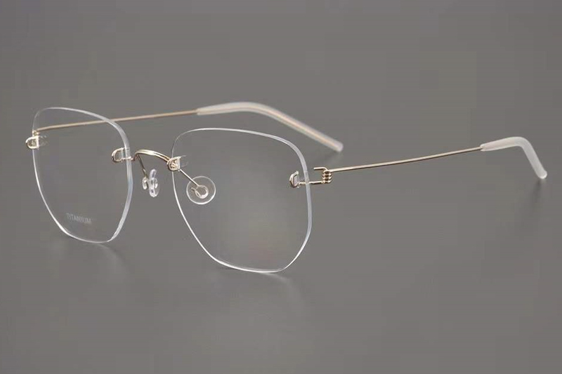 LB0358 Eyeglasses Gold