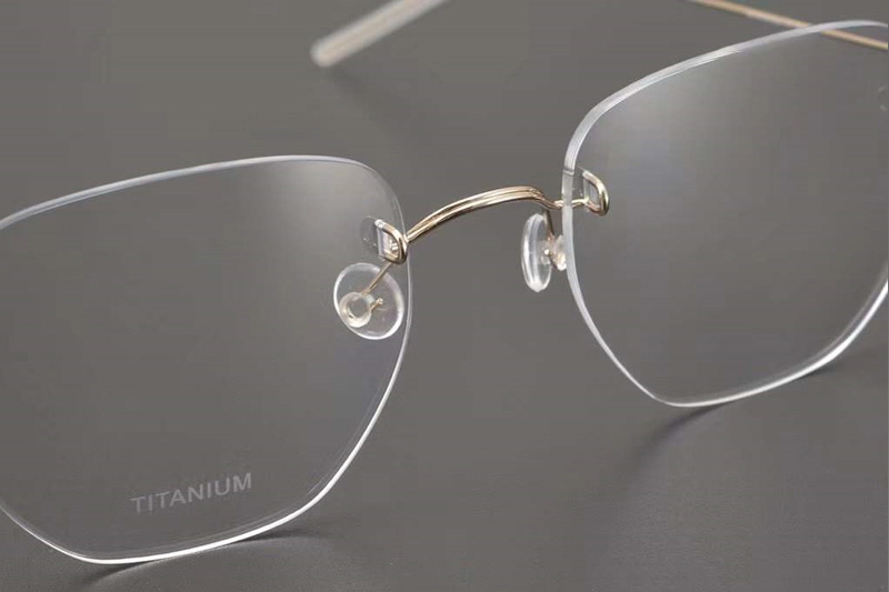 LB0358 Eyeglasses Gold