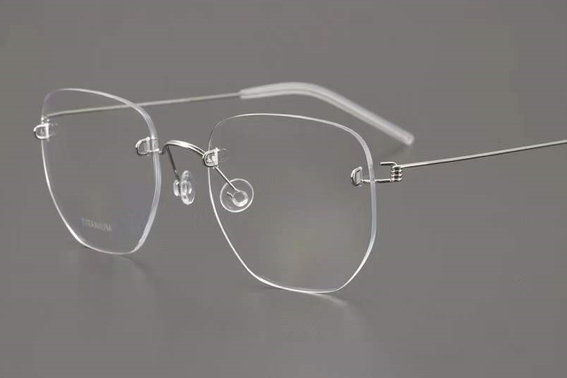 LB0358 Eyeglasses Silver