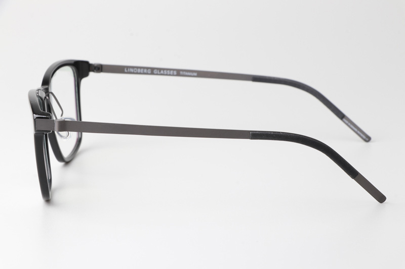 LB1260 Eyeglasses Black Gunmetal