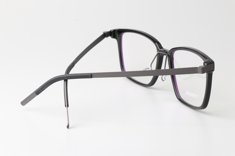 LB1281 Eyeglasses Black Gunmetal