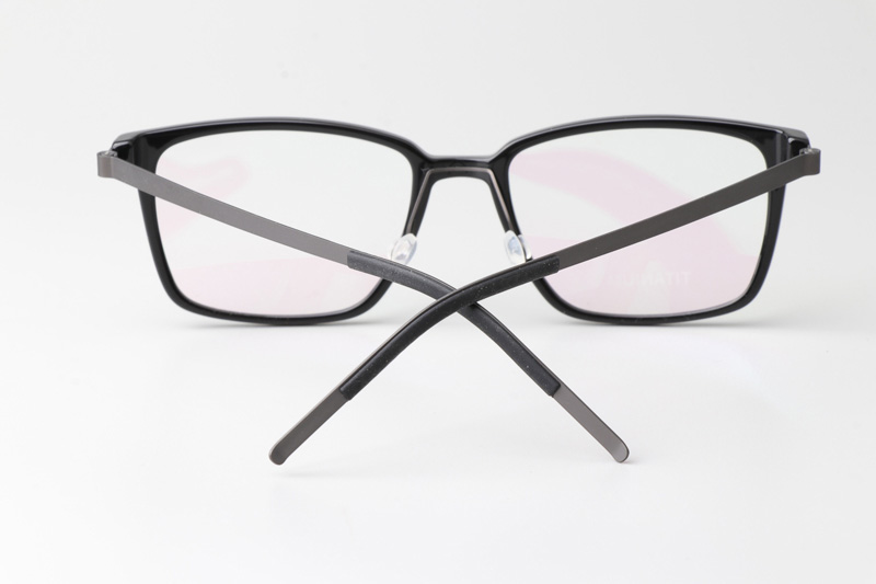 LB1281 Eyeglasses Black Gunmetal