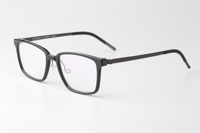 LB1281 Eyeglasses Black Gunmetal