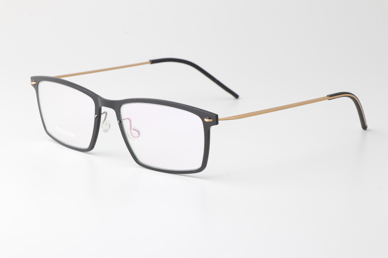 LB6544 Eyeglasses Black Gold