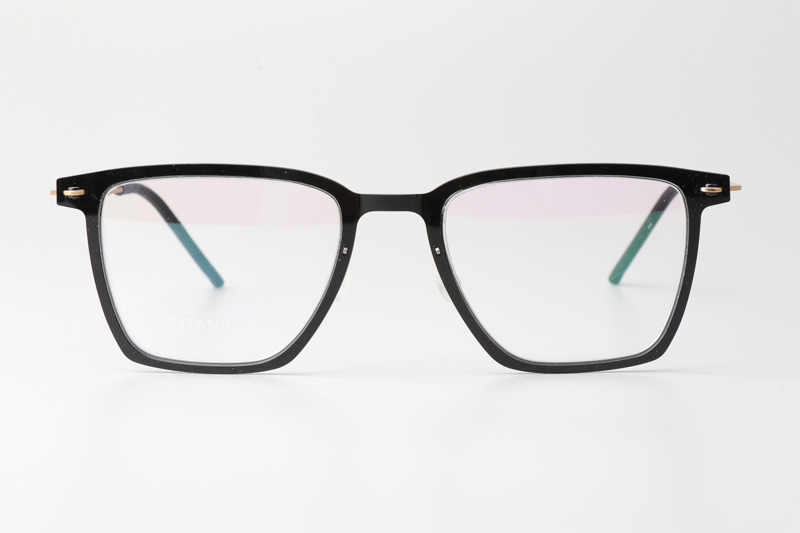 LB6554 Eyeglasses Black Gold