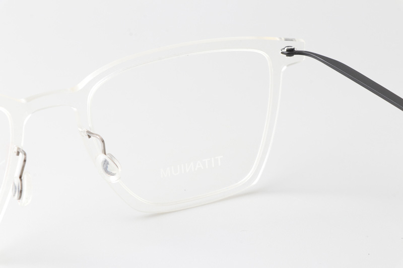 LB6554 Eyeglasses Clear