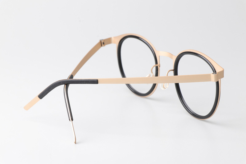 LB9704 Eyeglasses Black Gold