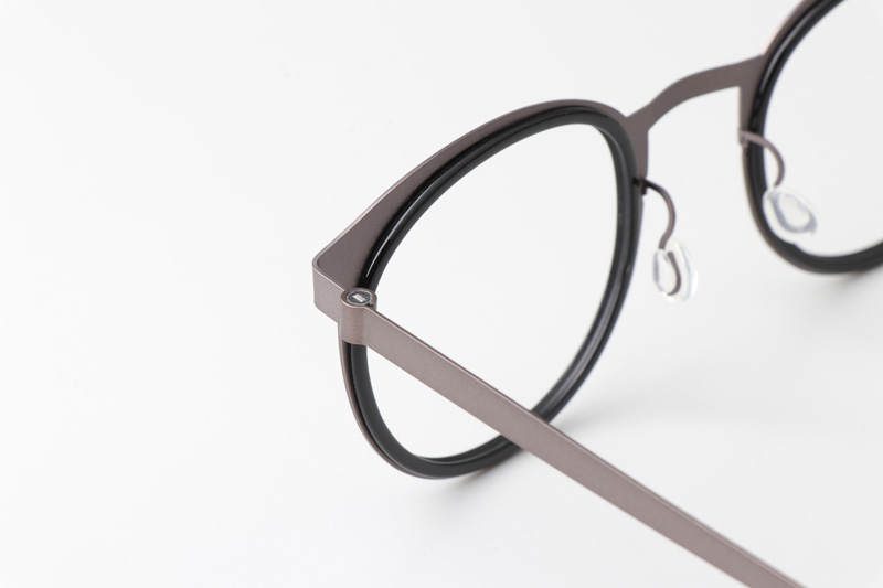 LB9704 Eyeglasses Black Gunmetal