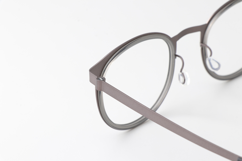 LB9704 Eyeglasses Gray Gunmetal
